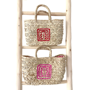 Ines de la Fressange Paris basket pink by maud fourier