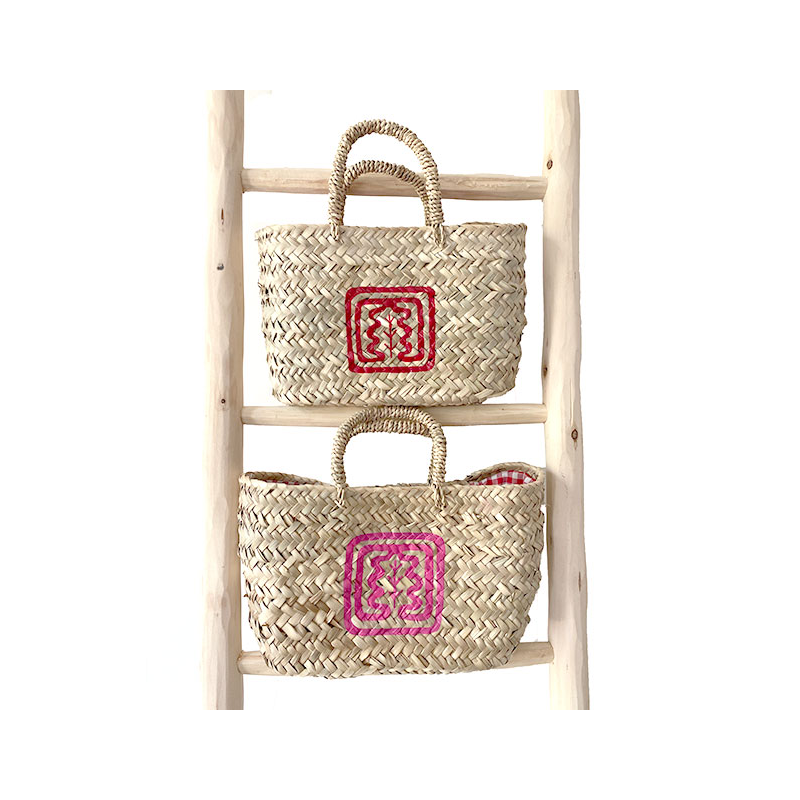 Ines de la Fressange Paris basket pink by maud fourier