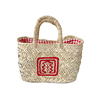 Ines de la Fressange Paris basket red by maud fourier