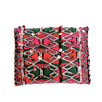 vintage kilim recycled clutch maud fourier