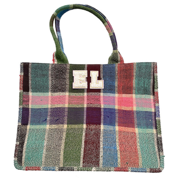 monogram recycled shopping bag by maud fourier