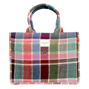 monogram recycled shopping bag by maud fourier