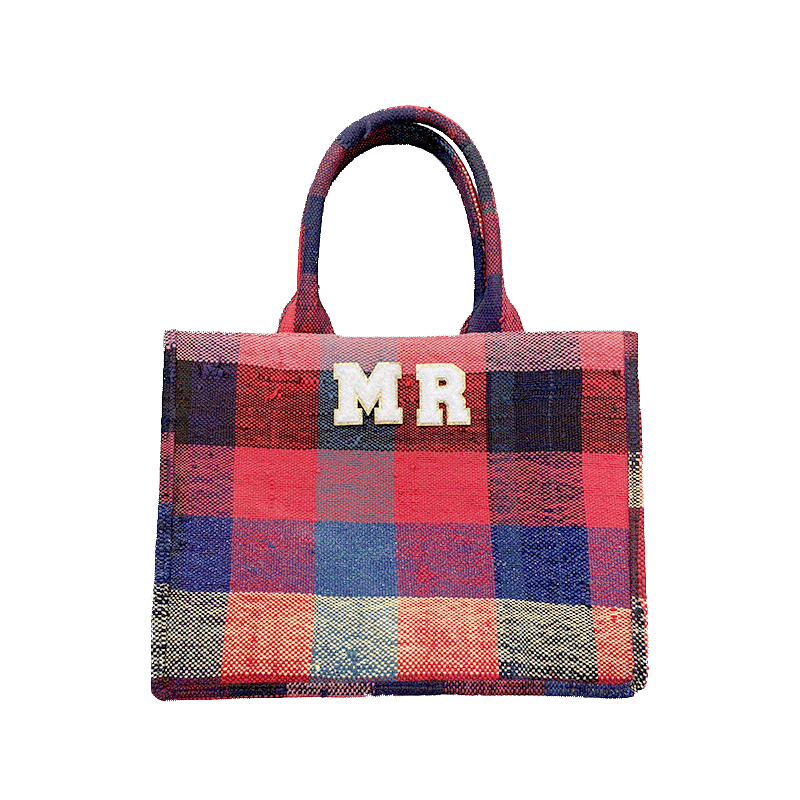 monogram recycled shopping bag by maud fourier