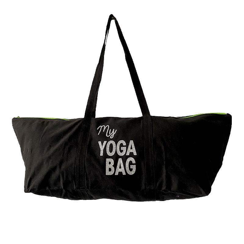 Buy Yoga Class Tote Bag Black Women Yoga Black Yogi Black Girl Magic Yoga  Bags Afrocentric Totes Gift for Yogi Online in India 