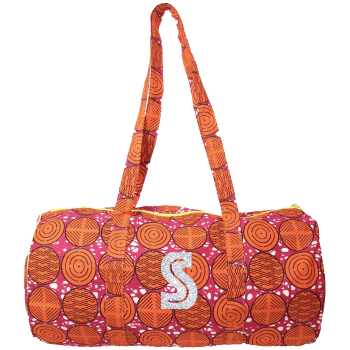 Sac Polochon coton personnalisable monogram maud fourier