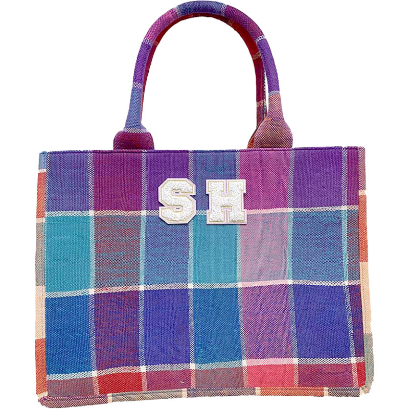 monogram recycled shopping bag by maud fourier