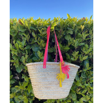 leather lucky charms for straw baskets maud fourier