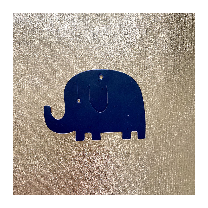 lucky charm elephant cuir panier plage personnalisable maud fourier