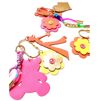 lucky charm leather key ring maud fourier