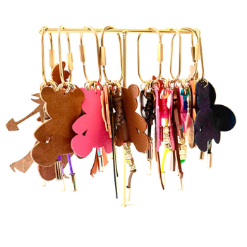 lucky charms multicolor leather key ring maud fourier