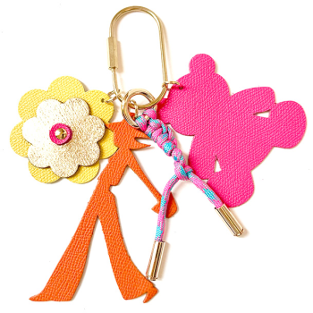 lucky charm leather key ring maud fourier