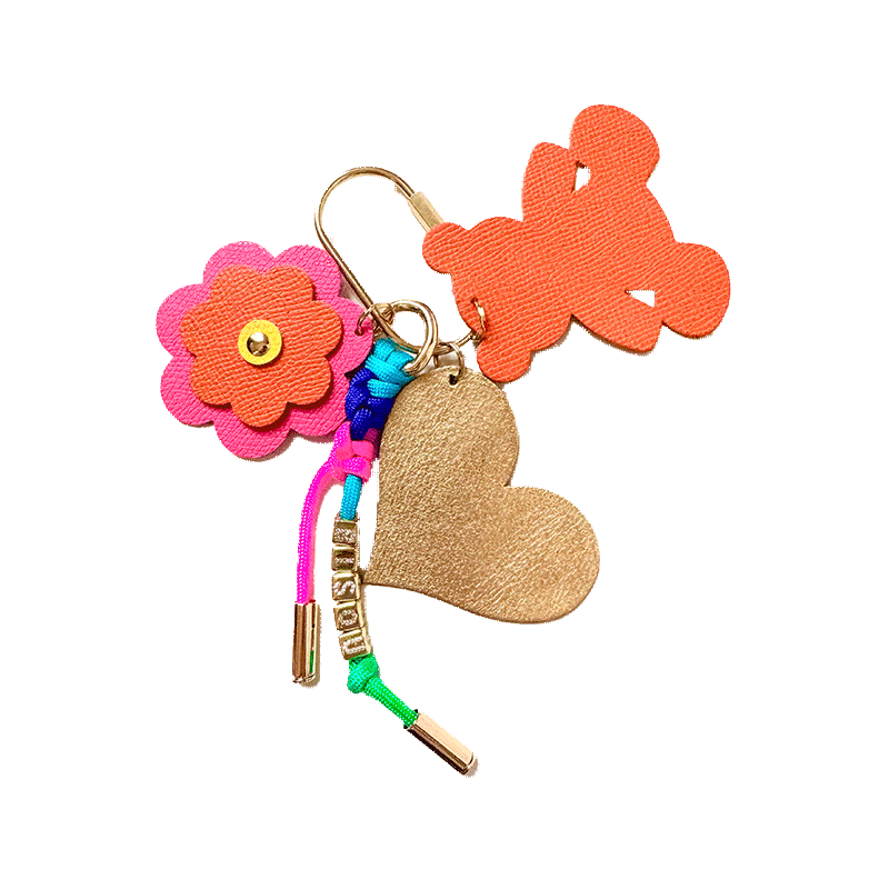 lucky charm leather key ring maud fourier