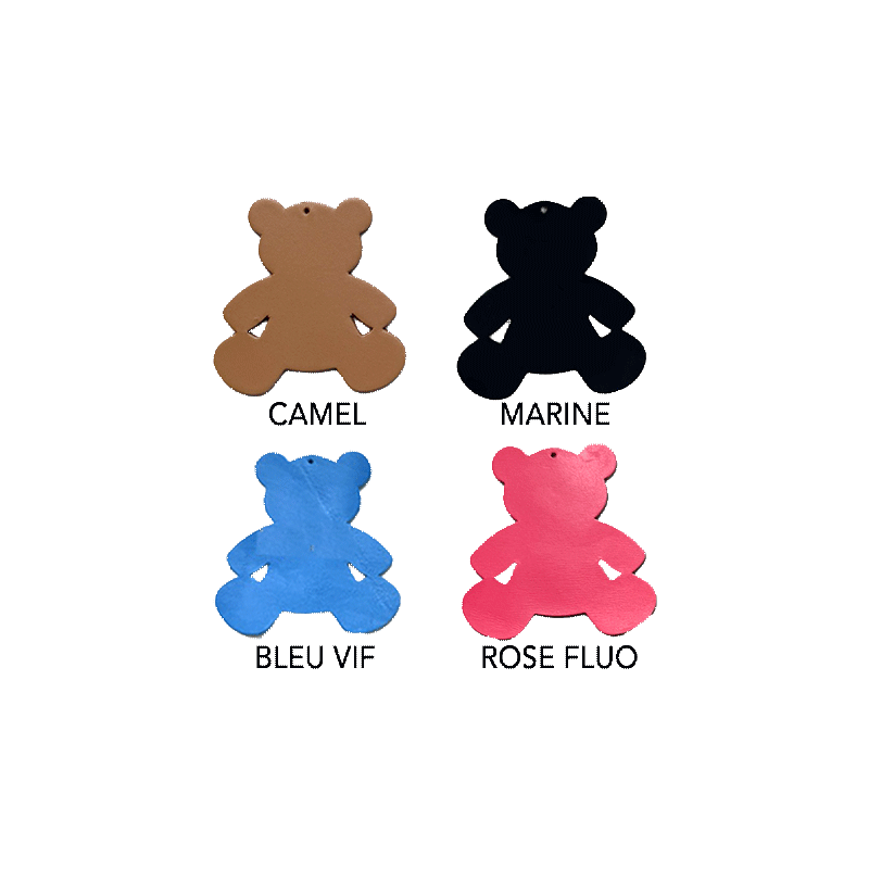 coloris cuir lucky charm nounours maud fourier