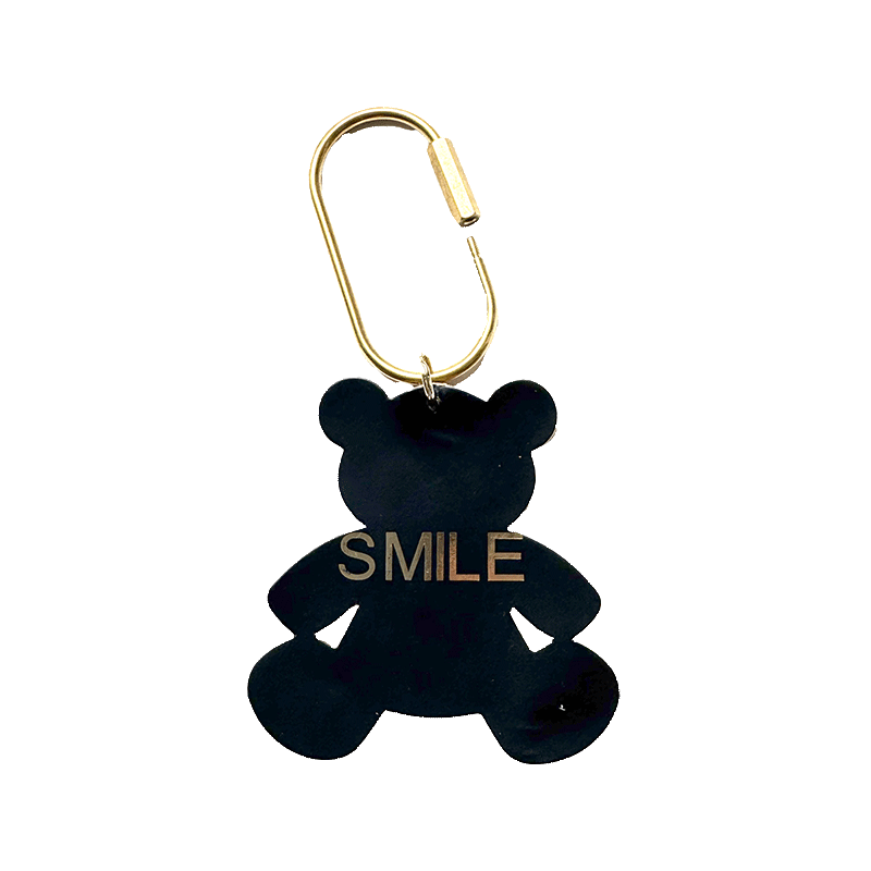 smile bag charm leather maud fourier