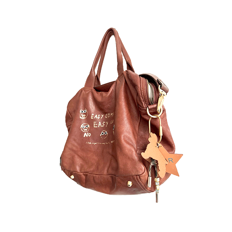 star bag charm in leather maud fourier paris