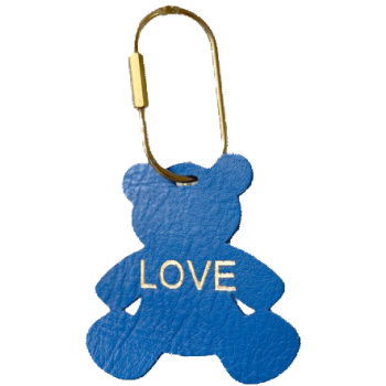 bijou de sac nounours love cuir maud fourier