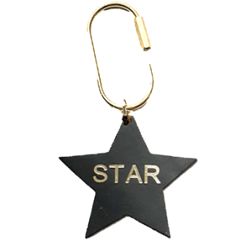 star Bag Charm leather maud fourier