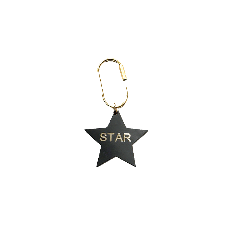 star Bag Charm leather maud fourier