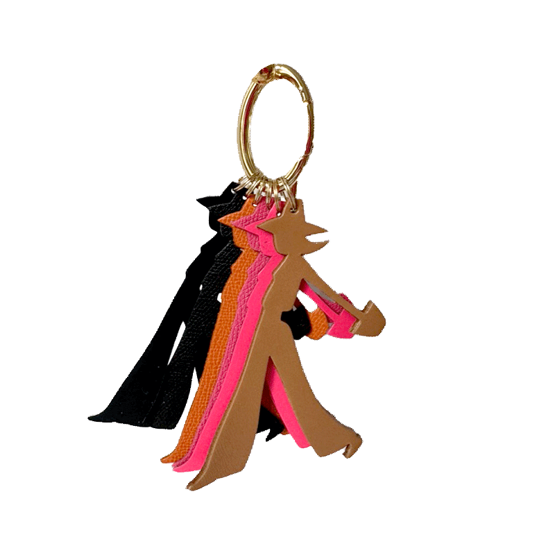 josephine leather bag charm maud fourier