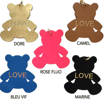 Love teddy bag charm maud fourier