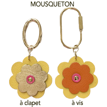 Flower Bag charm