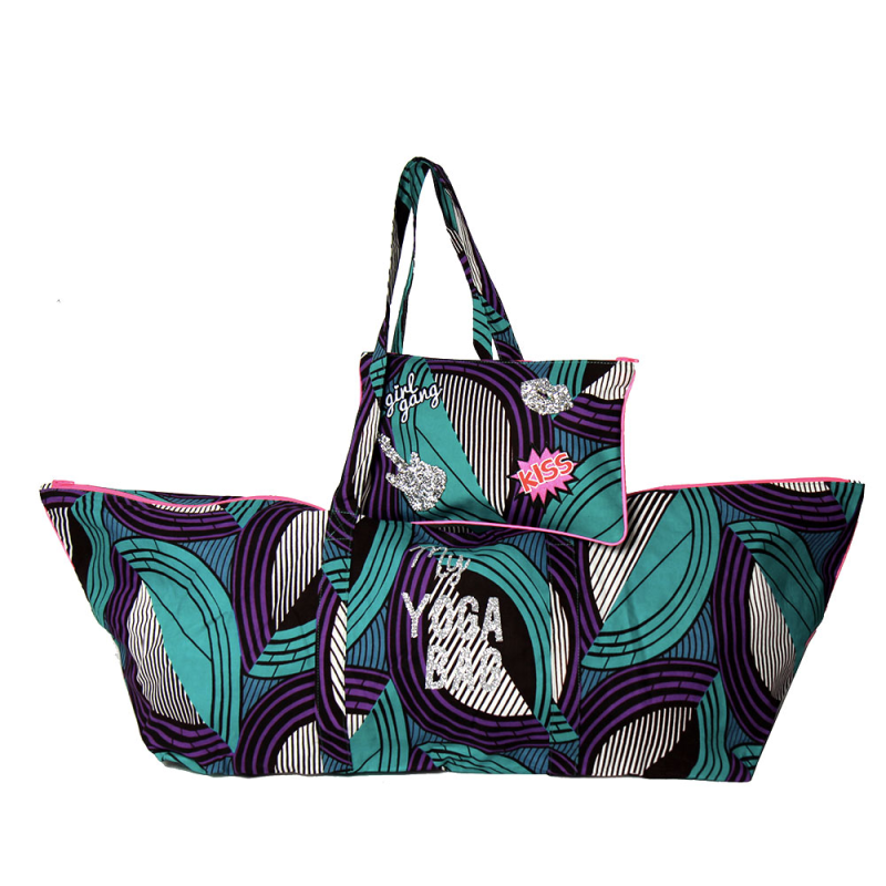 sac tapis de yoga personnalisable monogram maud fourier