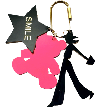 SMILE Bag Charm